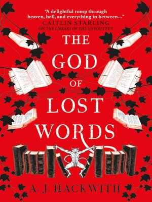 cover image of The God of Lost Words